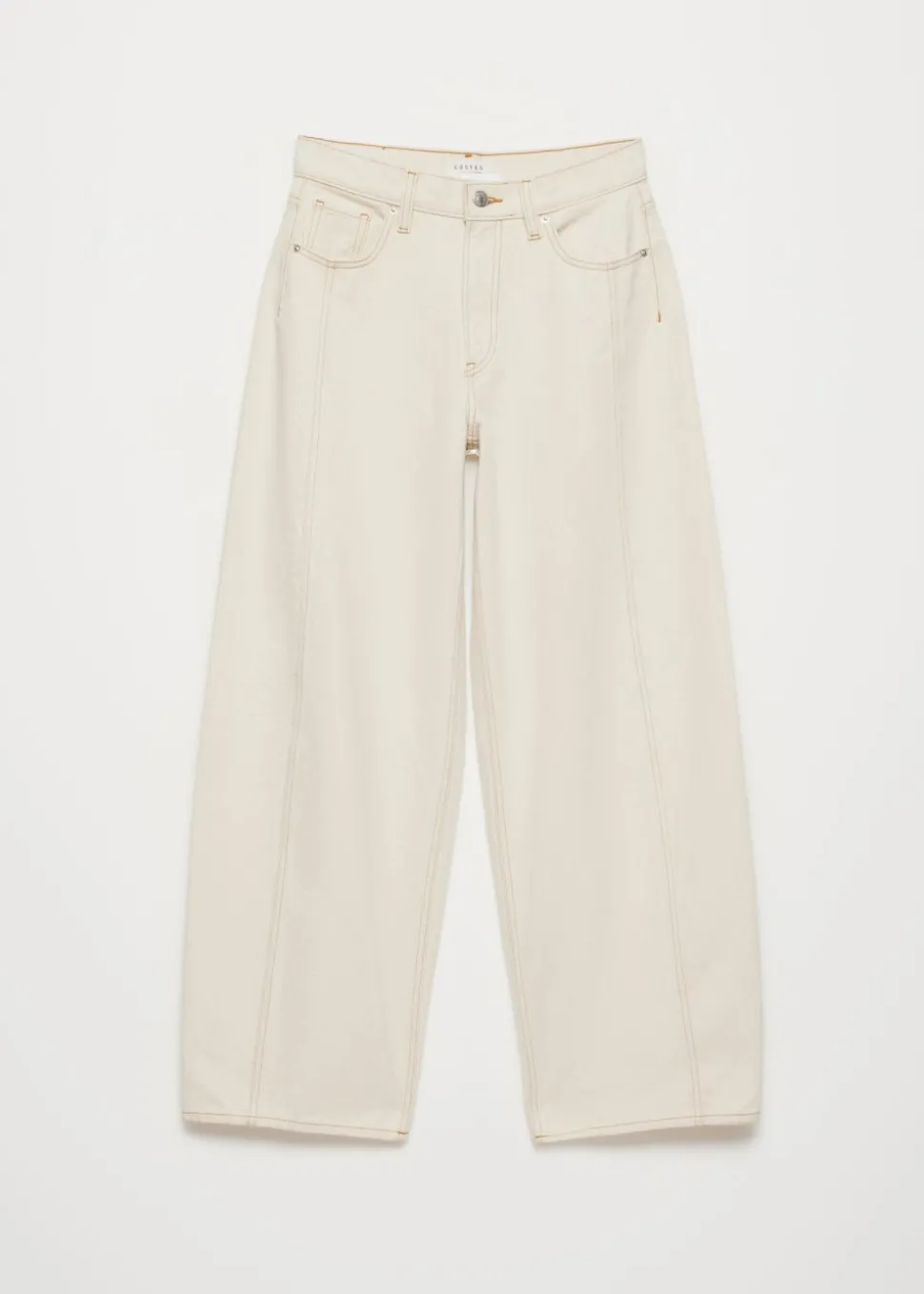 LUX - high rise barrel jeans