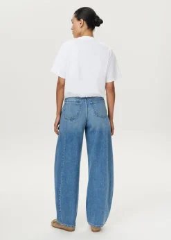 LUX - high rise barrel jeans