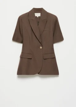 Melange blazer