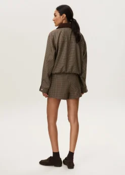 Mini pleated skort