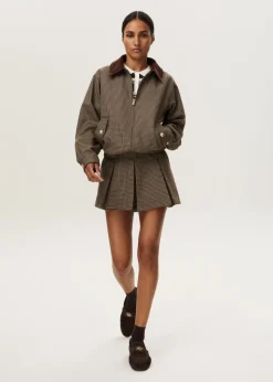 Mini pleated skort