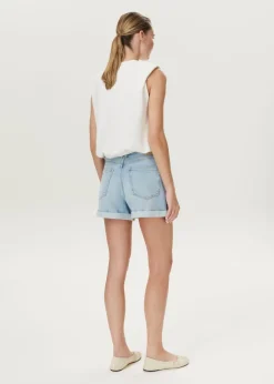Mom denim shorts
