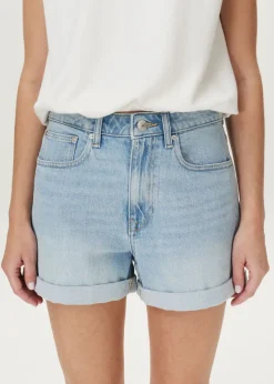 Mom denim shorts