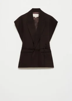 Mouwloze blazer gilet