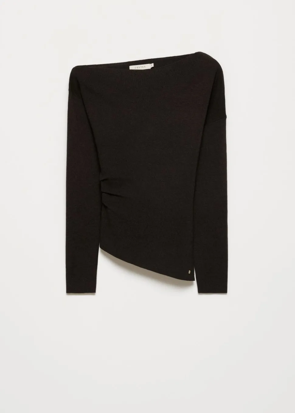 One shoulder trui