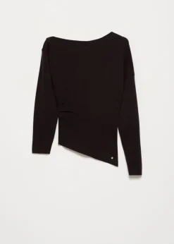 One shoulder trui