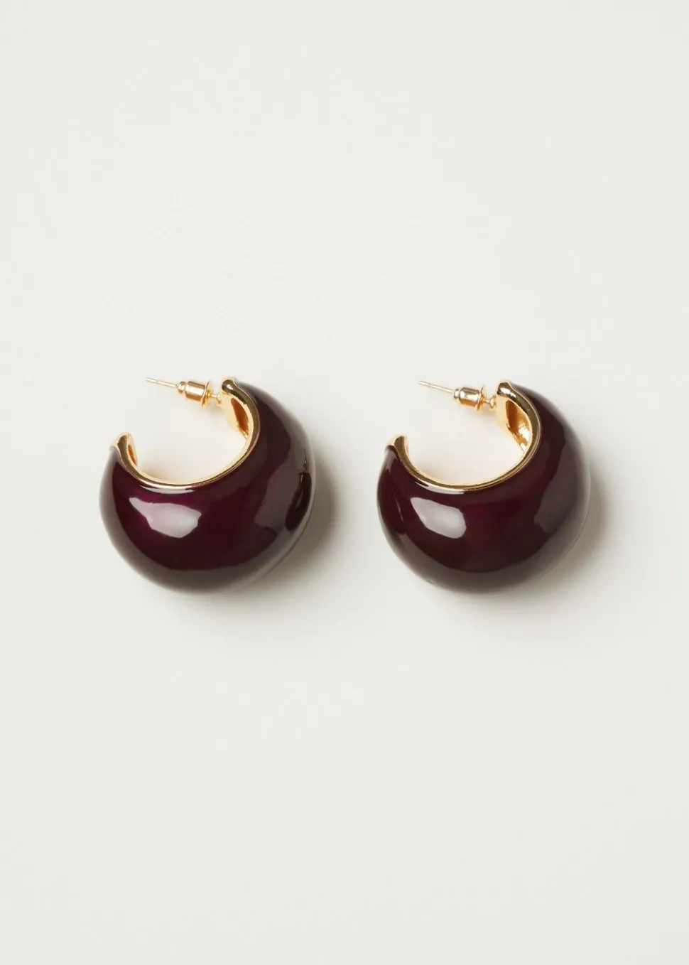 Oorbellen emaille drops