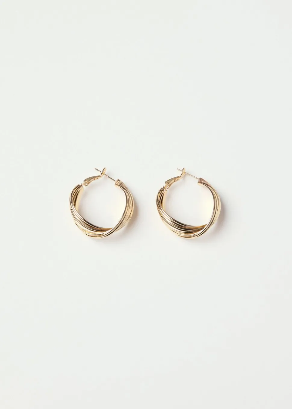 Oorbellen met swirl
