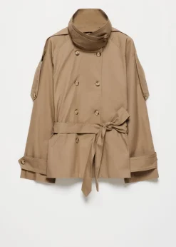 Oversized trenchcoat