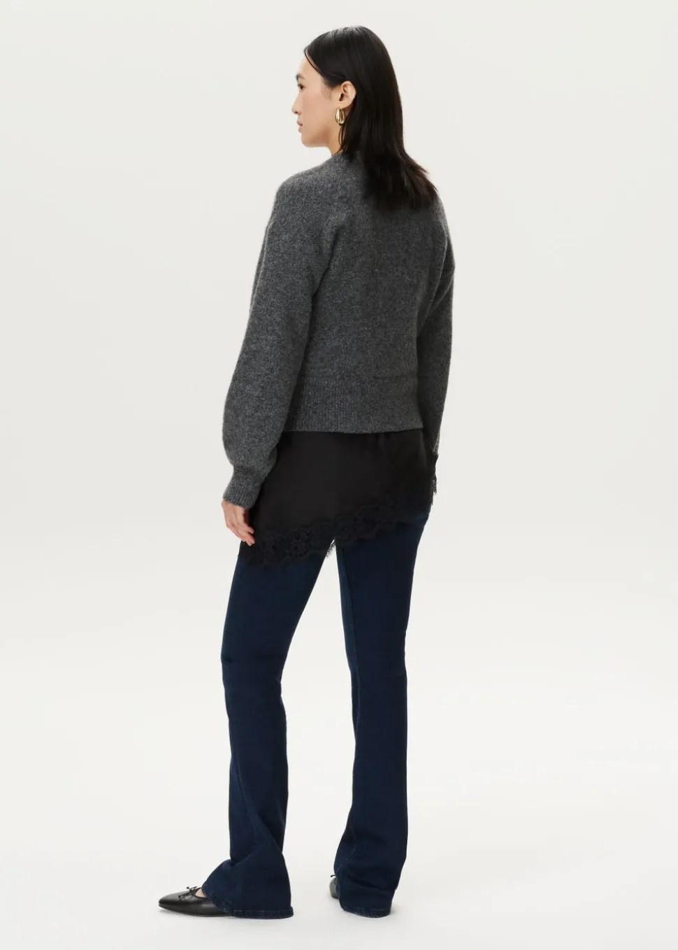Overslag cardigan