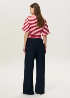 Pantalon met knopen