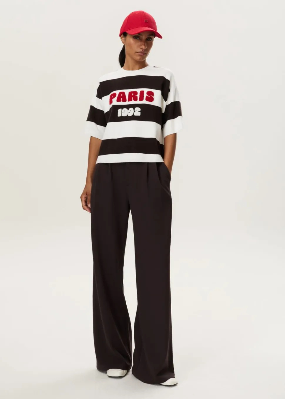 Pantalon met knopen