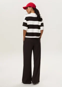 Pantalon met knopen