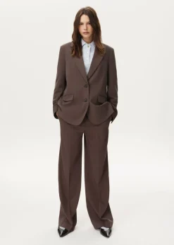 Pantalon met rechte pijpen