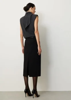 Pencil rok met stretch