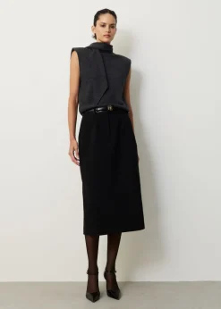Pencil rok met stretch