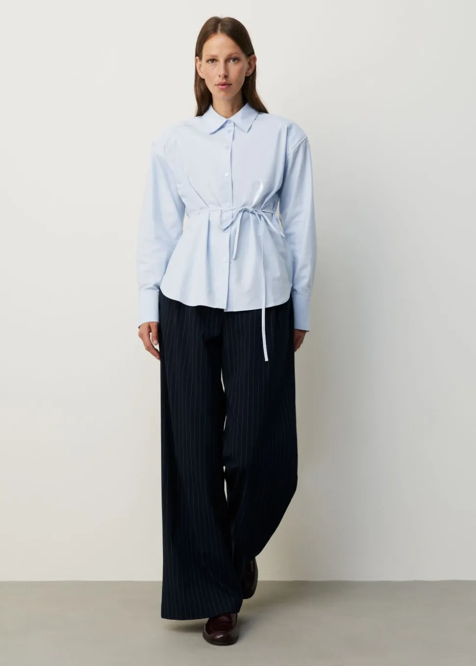 Pinstripe pantalon
