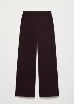Pintuck sweat pants
