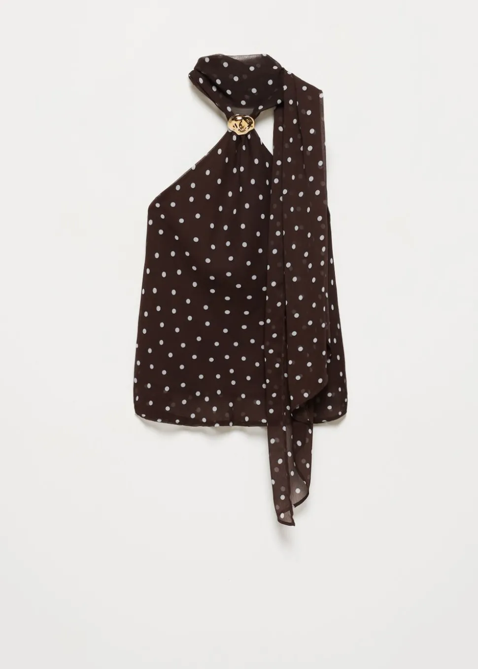 Polkadot haltertop