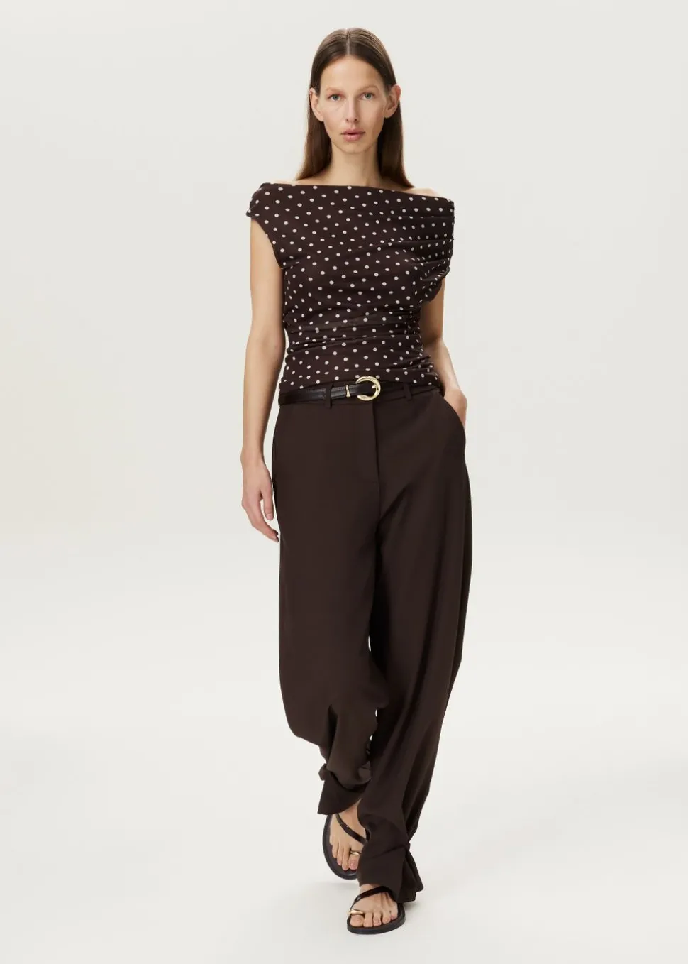 Polkadot top