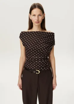 Polkadot top