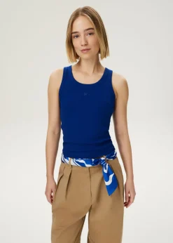 Rib singlet met logo