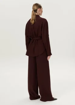 Safari blouse met ceintuur
