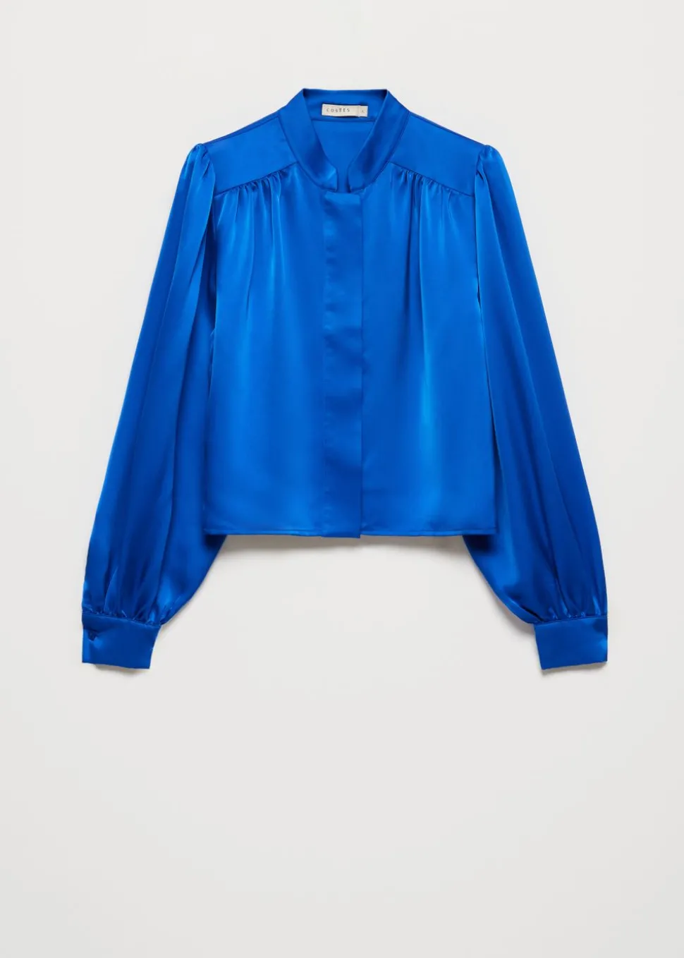 Satijnen flowy blouse