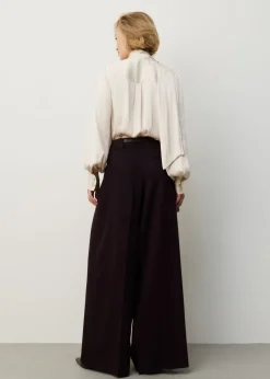 Satijnen Strikblouse