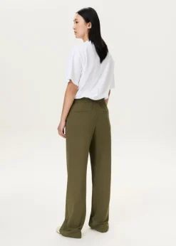 Scuba broek met wijde pijpen