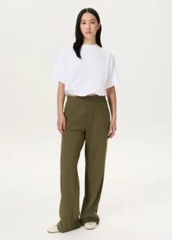 Scuba broek met wijde pijpen