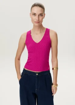 Singlet met V-hals