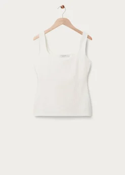 Singlet met vierkante hals