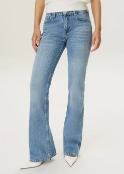 SKY - Low rise flare jeans