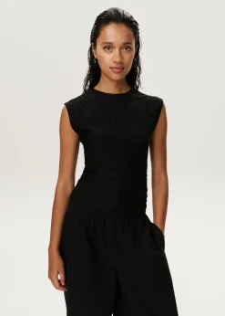 Top met textuur