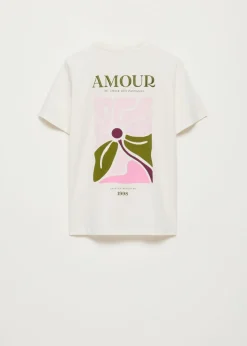 T-shirt met backprint