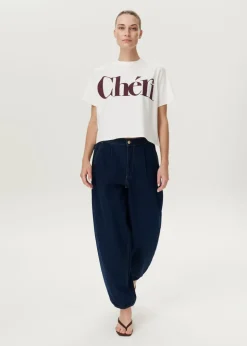 T-shirt met Chéri print