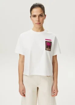 T-shirt met patches