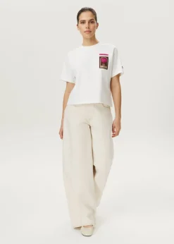 T-shirt met patches