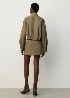 Twill a-lijn skort