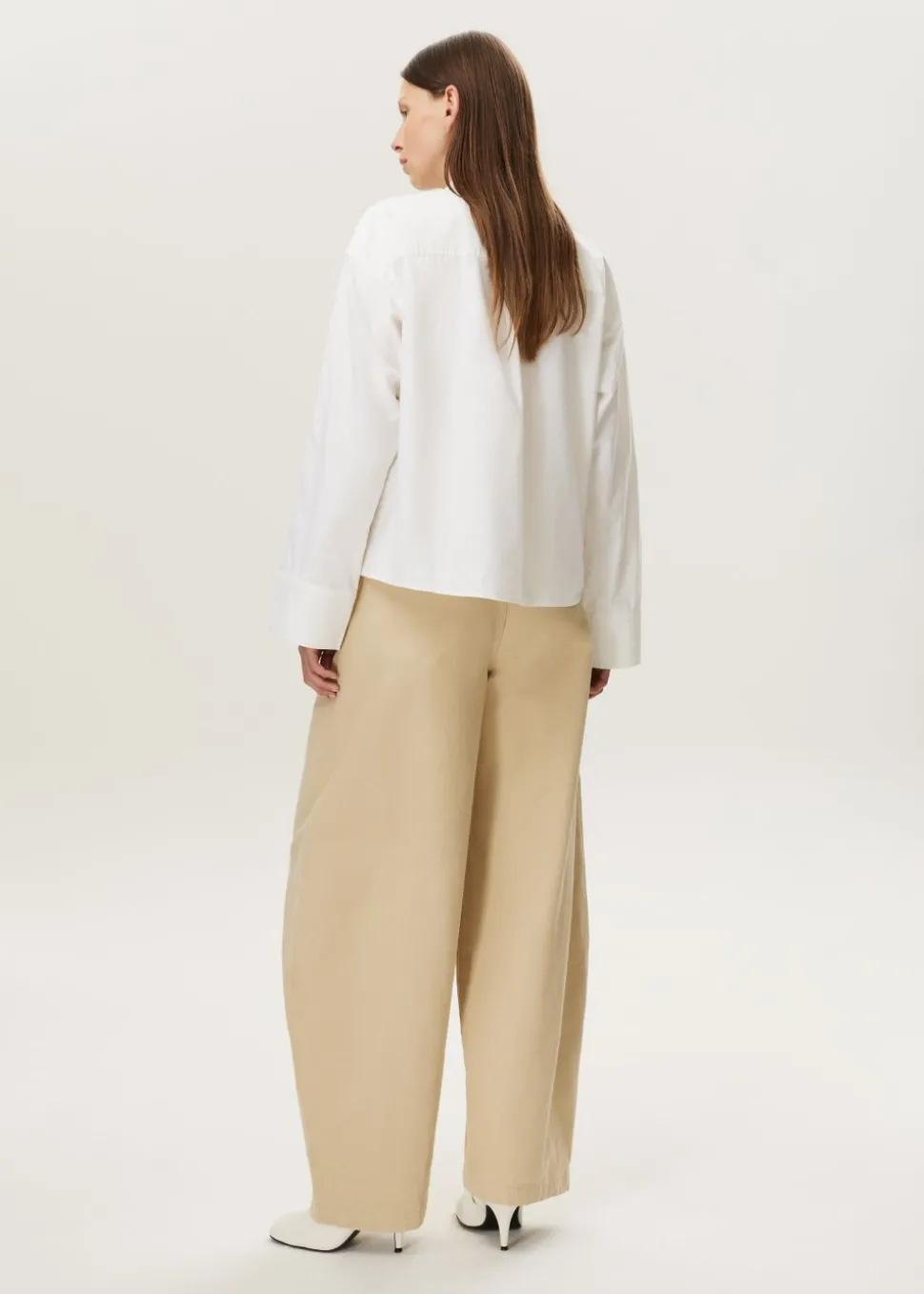 Twill barrel broek