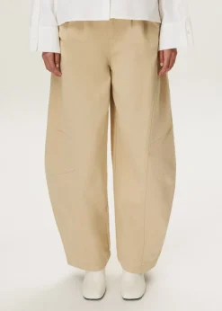 Twill barrel broek