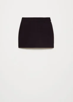 Twill tailored skort