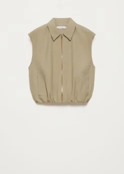 Vest met rits