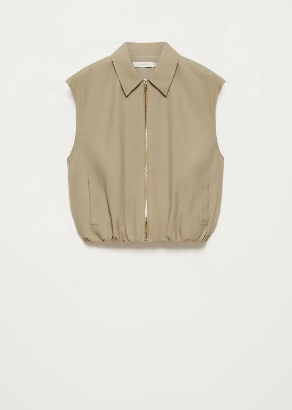 Vest met rits
