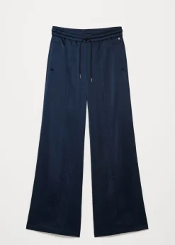 Wijde sportieve pantalon