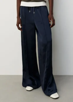 Wijde sportieve pantalon
