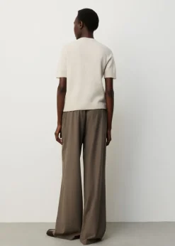 Wollen short sleeve trui