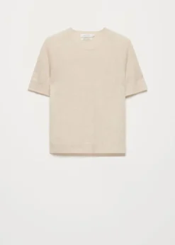 Wollen short sleeve trui