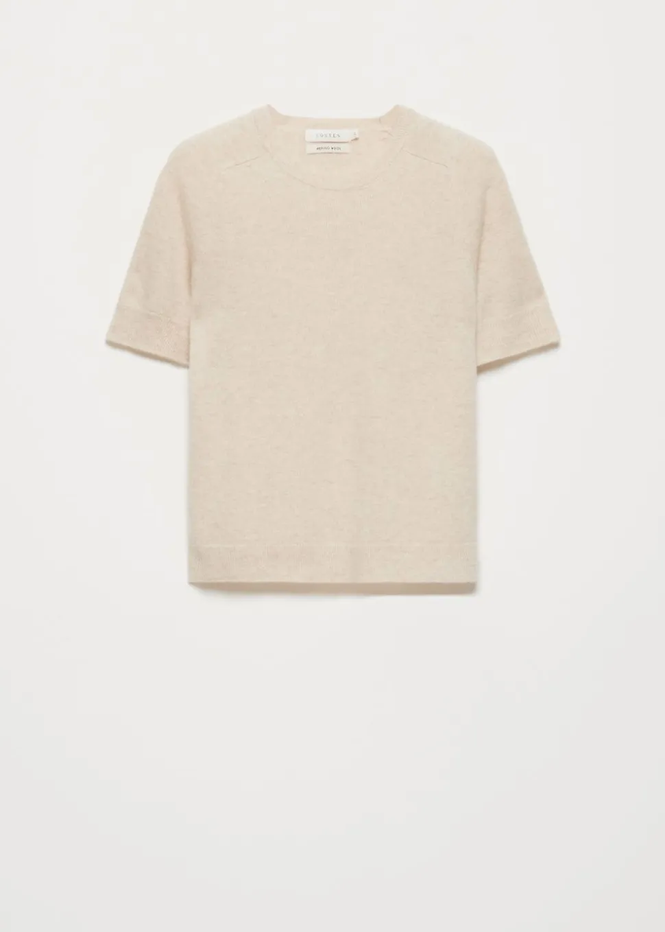Wollen short sleeve trui